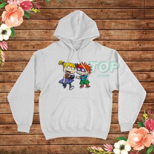 Chuckie and Angelica Pickles Rugrats Hoodie