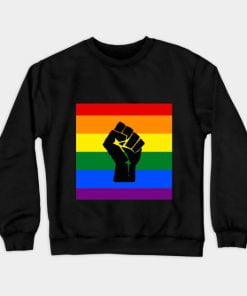 BLM Pride Rainbow Sweatshirt