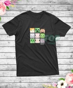 Minecraft Boys Box Figure T-Shirt