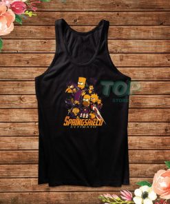The Simpsons Spring Shield Avengers Tank Top