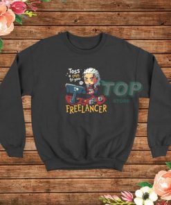 Tos A Coin To Your Freelancer The Witcher Sweatshirt