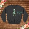 Bart Simpsons Skeleton Sweatshirt