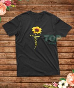 Jesus Sunflower Vintage T-Shirt