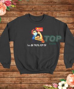 Strong Woman Tattoo In N Out Burger Sweatshirt