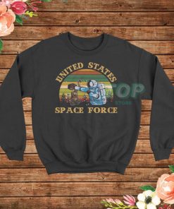 Alien United States Space Force Retro Sweatshirt