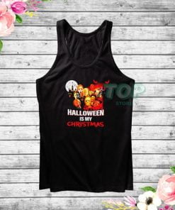Horror Movie Character Halloween is My Christmas Tank Top