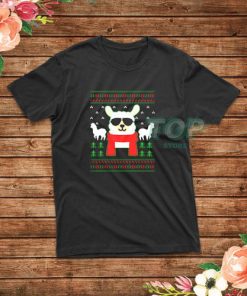 Ugly Christmas Llama T-Shirt