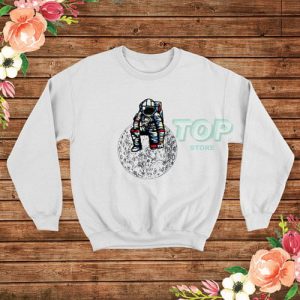 Astronaut Planet Space Sweatshirt