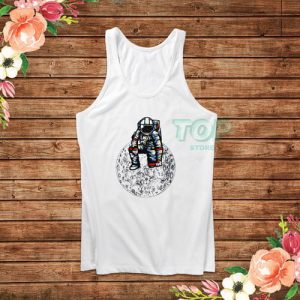 Astronaut Planet Space Tank Top