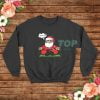 Christmas Santa Claus Make Yoga Sweatshirt