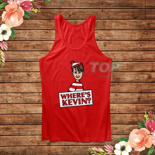 Kevin Is Lost Home Alone Christmas Tank Top