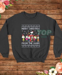 Get It Now Merry Christmas From The Peanuts Gang Sweatshirt is everything you’ve dreamed of and more. It feels soft and lightweight, with the right amount of stretch.