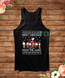 Merry Christmas From The Peanuts Gang Tank Top