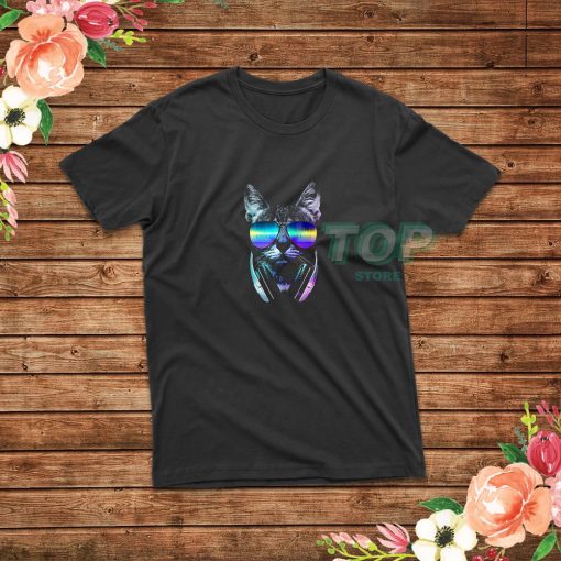 Music-Lover-Cat-T-Shirt