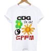 A CDG x CPFM 'I'm OK!' T-shirt