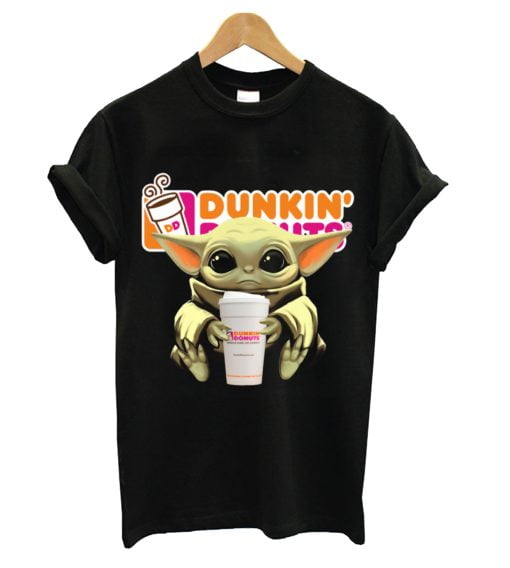 BABY YODA DUNKIN DONUTS T-Shirt