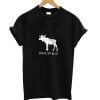 Black T-shirt Man – Moose design