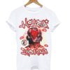 Hellstar Studios Lovers Tee Portrait Flame Love Print Men's Short Sleeve T-shirt