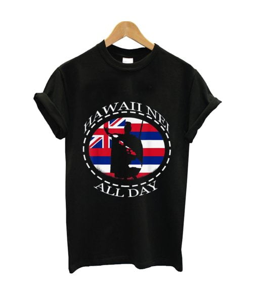 King Kamehameha The Rising Sun by Hawaii Nei All Day T-Shirt