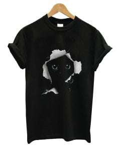 Cat Black T-shirt