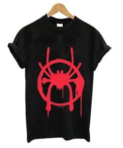 Fifth Sun Marvel Men's Spider-Man Miles Morales Spider Logo Costume Short Sleeve T-Shirt