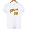 Stephen Curry Golden State Warriors Oakland T shirt
