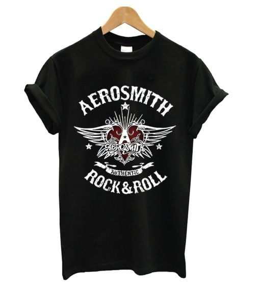 aerosmith rock and roll T-shirt