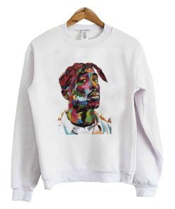 2PAC Tupac Shakur Hip Hop Rapper Sweatshirt