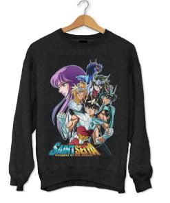 Classic Manga Saint Seiya Los Caballeros Del Zodiaco 1986 Sweatshirt
