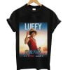 Luffy One Piece Live Action Netflix Poster T-Shirt
