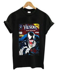 Marvel Venom Vintage Comic Book Cover T-Shirt