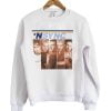 Nsync Men's Split Sweatshirt White