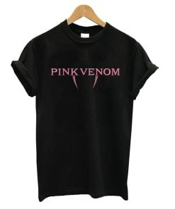 Official Blackpink Pink Venom Logo T-Shirt