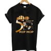 Original 50 Years of Hip Hop Classic W Turntable T-Shirt