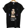 Prince in Mugshot Comic Art T-Shirt