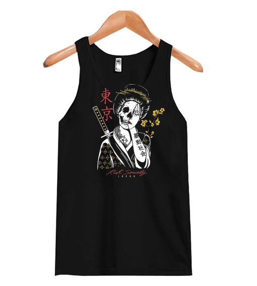 Riot Society Men's Short Sleeve Graphic and Embroidered Fashion Tank Top