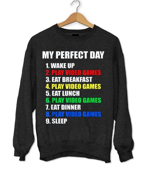 The Perfect Gaming Day Suprise for Gamers Sweatshirt