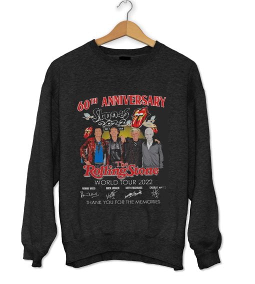 The Rolling Stones 60th Anniversary 1962-2023 Gift For Fan Sweatshirt