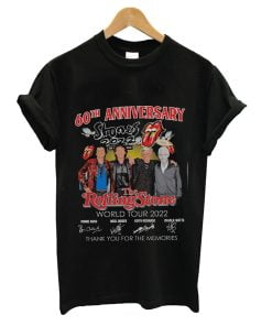 The Rolling Stones 60th Anniversary 1962-2023 Gift For Fan T-Shirt