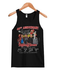 The Rolling Stones 60th Anniversary 1962-2023 Gift For Fan Tank Top