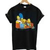 The Simpsons Homer Marge Maggie Bart Lisa Simpson Couch T-Shirt