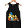 The Simpsons Homer Marge Maggie Bart Lisa Simpson Couch Tank Top